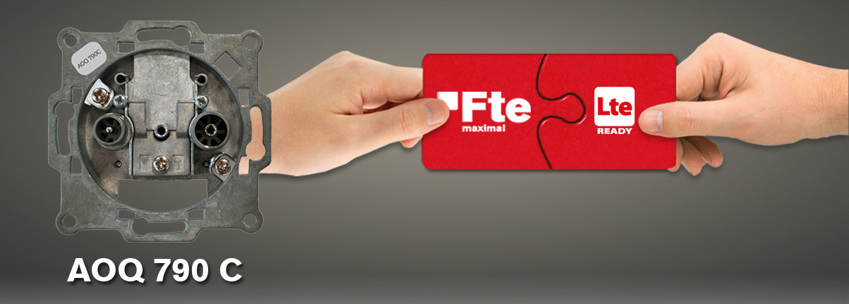 Fácil montaje con protección Lte