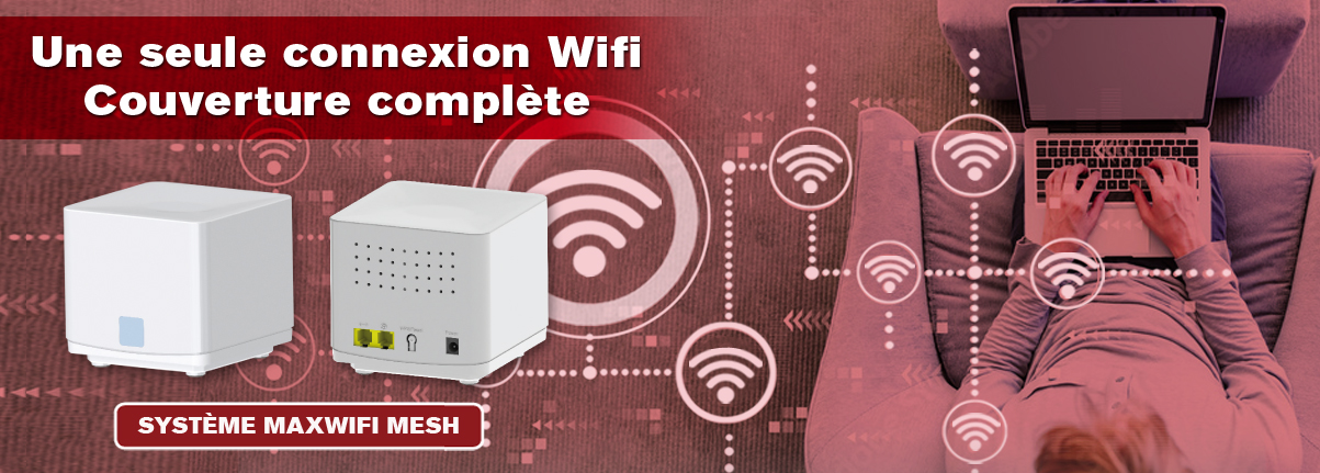 Système MAXWIFI MESH